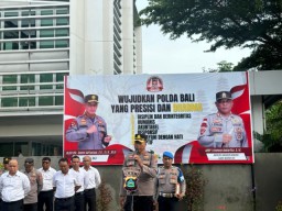 Apel Jam Pimpinan, Wakapolres Bandara Ngurah Rai Sampaikan Beberapa Arahan