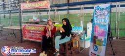 Jajanan Korean Street Food &amp; Sticky Milk Kini hadir di Bazar Blendos Fashion festival Volume ke-10 GOR Tenis Indoor Sampang