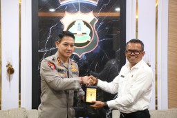 Kapolda Bali Terima Audiensi Dari Kakanwil BPN Provinsi Bali
