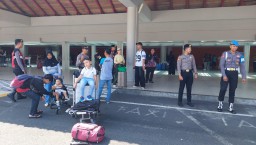 Polres Bandara Ngurah Rai Gelar Giat Patroli Ciptakan Situasi Aman Kondusif