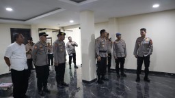Kapolda Bali Tinjau Pembangunan Gedung Utama dan Rutan Polresta Denpasar