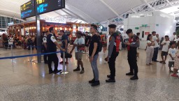 Polres Bandara Laksanakan Patroli Susuri Objek Vital Bandara