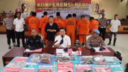 Polresta Denpasar Amankan 35 Pelaku Narkoba, Salah Satunya Menggunakan Modus Cor Semen