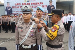 Apel Gelar Pasukan Operasi Keselamatan Semeru 2025 Digelar di Polres Pelabuhan Tanjung Perak