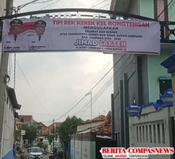 Tim Nak Kanak Kelurahan Rongtengah, Ucapkan Selamat Kepada Bupati dan Wakil Bupati Sampang Terpilih