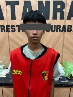 Satreskrim Polrestabes Surabaya Amankan Tiga Pelaku Pengeroyokan di Surabaya