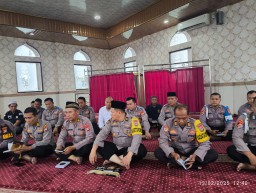 Polres Pelabuhan Tanjung Priok Mengadakan Giat Pengajian Rutin.