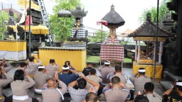 Polresta Denpasar Gelar Giat Doa Bersama Untuk Polri