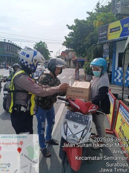 Satlantas Polres Pelabuhan Tanjung Perak Gelar Operasi Keselamatan Semeru 2025, Pelanggar Didominasi Terobos Lampu Merah
