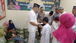 Polsek Ciracas Gelar Doa Bersama Dan Santunan Anak Yatim Sambut Bulan Suci Ramadhan 1446 H.