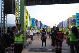 Polres Klungkung Lakukan Pengamanan Event Grand Fondo New York