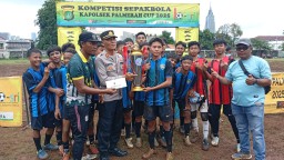 Kapolsek Palmerah Cup 1 Tahun 2025,Dimenangkan Team Future Starts.