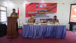 Polres Bangkalan Sosialisasikan Bahaya Judol, Sasar Guru dan Pelajar