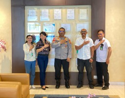 Perkuat Sinergi Kapolres Kawasan Bandara I Gusti Ngurah Rai Kunjungi ACS dan Garuda Indonesia Airlines