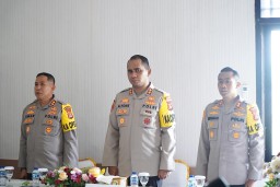 Kapolres Klungkung Hadiri Monev Dari Itwasum Polri di Polres Bangli