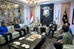 Tingkatkan Kerjasama Pemberantasan Narkoba, Kapolda Terima Kunjungan Kepala BNN Provinsi Bali