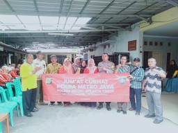 Polsek Ciracas Gelar Jumat Curhat, Warga Susukan Sampaikan Aspirasi.