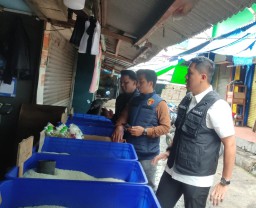 *Kegiatan Peninjauan PD Pasar Jaya Muara Angke Oleh Satgas Pangan Polres Pelabuhan Tanjung Priok*