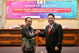 Polda Bali Gelar Seminar Nasional Kerja Sama Dengan Universitas Udayana