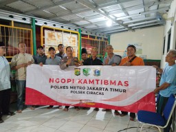 Ngopi Kamtibmas Di Kelurahan KDW Ciracas: Meningkatkan Sinergitas Antara Polisi Dan Masyarakat.