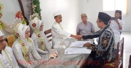 Hadiri Walimatul Ursy Pernikahan Adik Kandung Ketua SMSI Bondowoso, Sejumlah Wartawan Ucapkan Selamat