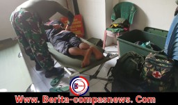 Bersama Warga, Satgas TMMD ke-123  Jalani Pemeriksaan Kesehatan