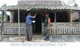 Perbaiki 10 Unit Rumah Bagian Dari Program TMMD 123 Kodim 0822 Bondowoso