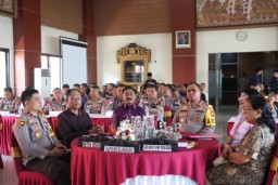 Polres Klungkung Gelar Rapat Tahunan Primkoppolres Klungkung ke-55 T.B. 2025