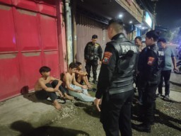 Patroli Presisi Berhasil Cegah Tawuran Perang Sarung di Dukuh Kupang Surabaya