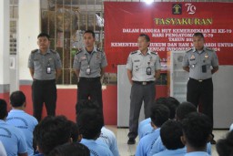 Lapas Narkotika Kelas IIA Pamekasan Gelar Sosialisasi Remisi dan Hak Integrasi kepada Warga Binaan