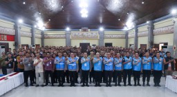Polda Bali Gelar Pembacaan, Pengambilan Sumpah dan Penandatanganan Pakta Integritas Calon Anggota Polri 2025