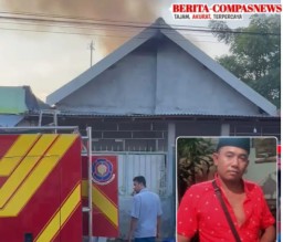 Besri Korban Rumah Kebakaran di Jalan Rajawali, Karang Dalem - Sampang Mengharap Bantuan Pemerintah Daerah 