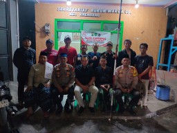 Ngopi Kamtibmas Di RW.05 Di Hadiri Kapolsek Tambora.
