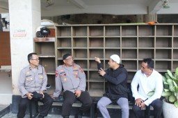 Kapolres Bandara Ngurah Rai Gelar Safari Ramadhan ke Masjid Nurul Huda