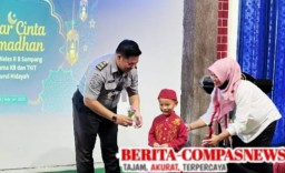 Rutan Kelas II B Sampang, Terima Kunjungan Siswa TK Nurul Hidayah