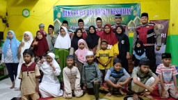 Polres Pelabuhan Tanjung Perak: Buka Bersama Untuk Anak Yatim Piatu Yayasan Rumah Harapan