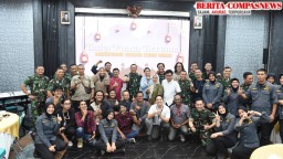 Kadispenad Buka Puasa Bersama Awak Media Sebagai Ajang Silaturahmi Dan Bersinergi.