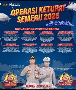 Jelang Lebaran, Polres Sampang Gelar Operasi Ketupat Semeru 2025, Mulai 23 Maret - 8 April 2025.