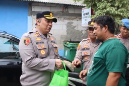 Polres Pelabuhan Tanjung Priok Laksanakan Baksos Ramadhan Berbagi.