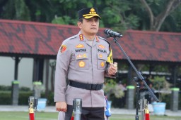 Kapolresta Tangerang Pimpin Apel Gelar Ops Ketupat Maung 2025