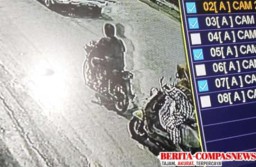 Penjambret Terekam CCTV, Uang 20 Juta Milik Warga Sampang Raib
