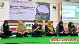 Pelayanan Terbaik, RSMZ Sampang Menggelar Forum Komunikasi Publik