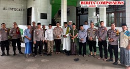 Silaturahmi Ramadhan: Polda Metro Jaya Gelar Jumat Keliling Di Masjid Al Istiqomah Cibubur.