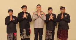 PHDI Kota Denpasar Audiensi dengan Kapolresta, Bahas Bhisama Hingga Isu Keamanan Pura