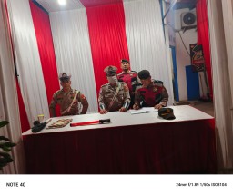 Petugas Pos Pam Cakung Siaga Amankan Arus Mudik Lebaran 2025.