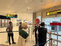 Polres Bandara Ngurah Rai Gelar Patroli Malam Jelang Idul Fitri Untuk Tingkatkan Keamanan