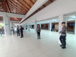 Polres Bandara Ngurah Rai Laksanakan Pengamanan Pasca Nyepi, Situasi Tetap Kondusif