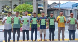 8 Orang Narapidana Lapas Tebing Tinggi Langsung Bebas Usai Terima RK II