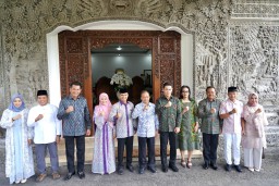 Kapolda Bali Hadiri Open House di Kediaman Pangdam IX/Udayana