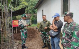 Dandim 0822 Bondowoso Tinjau Langsung Tandon Air 5.000 Liter, Satgas TMMD 123 Kerja Maksimal untuk Warga